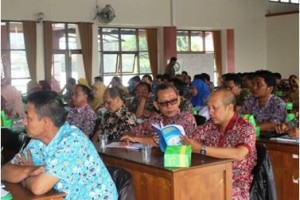 kegiatan sosialisasi tata cara penyusunan perencanaan kebutuhan pegawai ASN di lingkungan Pemkab Kuningan